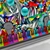 Graffiti Archive: Support Wall Art 3D model small image 2