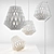 Pilke 36 Collection: Floor Lamp, Chandelier, Table Lamp 3D model small image 2