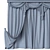 Quadrangular Mesh Curtain 3D model small image 2