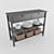 Sleek Scandinavian Storage Solution 3D model small image 1