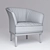 Swiss Comfort: DS-291 Armchair 3D model small image 2