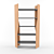 Elegant KYRA Bookcase: Modern Design 3D model small image 1
