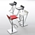 Ondarreta Kide: Modern Seating Solution 3D model small image 1