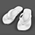 Coastal Comfort Slippers 3D model small image 2