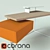 Sleek Layers Table 3D model small image 3