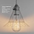 Industrial Loft Hanging Lamp 3D model small image 2