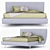 Elegante Creazioni Ambrogio Double Bed 3D model small image 1