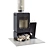 Compact and Powerful Lava 6 Stove 3D model small image 2