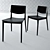 Elegant SI Chair with Exceptional Comfort 3D model small image 1