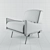 Modern Comfort-Plus Sofa Armchair 3D model small image 3