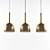 Ligne Roset BRASS BELL - Elegant Lighting Collection 3D model small image 2