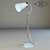 Elegant Pleat Table Light 3D model small image 1