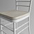 Elegant Aluminum Chiavari Chair 3D model small image 2