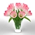 Spring Blooms Bouquet 3D model small image 1