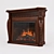 Dimplex Vienna Fireplace 2kW Power 3D model small image 1