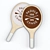 Caramel Baby & Child Table Tennis Rackets 3D model small image 1
