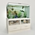 Modern Aquarium with Built-in Lighting & Water Filtration 3D model small image 1