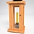 Antique American Lantern with Candle 3D model small image 2
