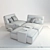 Verzelloni Joe Sofa: Italian Elegance 3D model small image 2