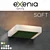 Exenia Soft Wall Lamp - Italian Craftsmanship 3D model small image 1