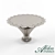 Elegant Scalloped End Table 3D model small image 1