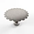 Elegant Scalloped End Table 3D model small image 2