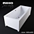 Riho Julia 1800*800 Freestanding Bathtub 3D model small image 1