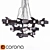 Elegant Suspension Lighting: Bordarmaturer Cosmorelax 3D model small image 1