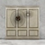 Chateau Wood Panels: Metal Wall Decor 3D model small image 1