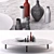 Modern Concrete Decor Set 3D model small image 1