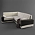 Modern Corner Sofa 3D model small image 1