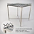 Elegant Bernhardt Marquesa Table 3D model small image 1