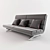 Stream Sofa Bed: Modern Comfort at its Best! 3D model small image 1