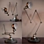 Versatile Jielde Lamp: Adjustable Attitude 3D model small image 1