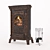 Ambra Stove Fireplace: Classic Charm 3D model small image 1