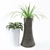  Greenery Duo: Two Plants in Stylish Vases 3D model small image 1