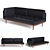 Versatile Two-Sided Utility Sofa 3D model small image 1