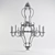 Gotham Multi Bulb Wall Sconce 3D model small image 3