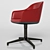 Elegant Softshell Chair: Stylish and Comfortable 3D model small image 3