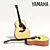 Yamaha FG700S Acoustic Guitar 3D model small image 1