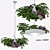 Babylon Plantable Lamp: Innovative Hanging Light 3D model small image 1