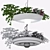 Babylon Plantable Lamp: Innovative Hanging Light 3D model small image 3