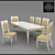 Elegant Angelo Cappellini Set 3D model small image 1