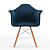 Modern Eames Style DAW Chair 3D model small image 1