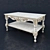 Title: Vintage Classic Coffee Table 3D model small image 1