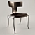 Elegant Anziano Chair: True Comfort 3D model small image 1