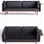 Versatile Triple-Sided Sofa 3D model small image 2