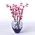 Fresh Magnolia Bouquet: Bringing Natural Beauty and Freshness to Your Interior 3D model small image 1