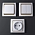 Versatile Socket and Switch Set 3D model small image 1