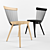 Sleek WW Chair: Modern Design, Comfort 3D model small image 1